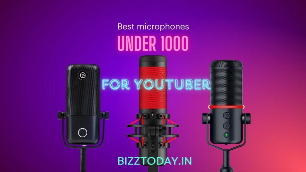 best mic under 1000 for youtube
